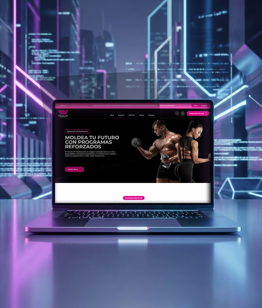 Proyecto de agencia digital Costa Rica para Fit Center